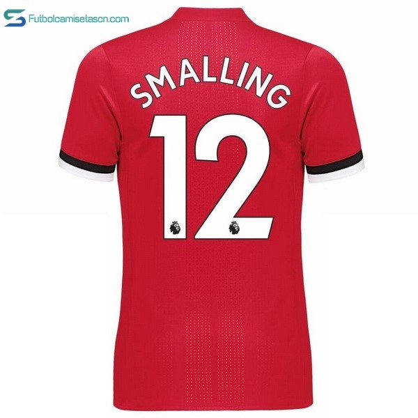 Camiseta Manchester United 1ª Smalling 2017/18